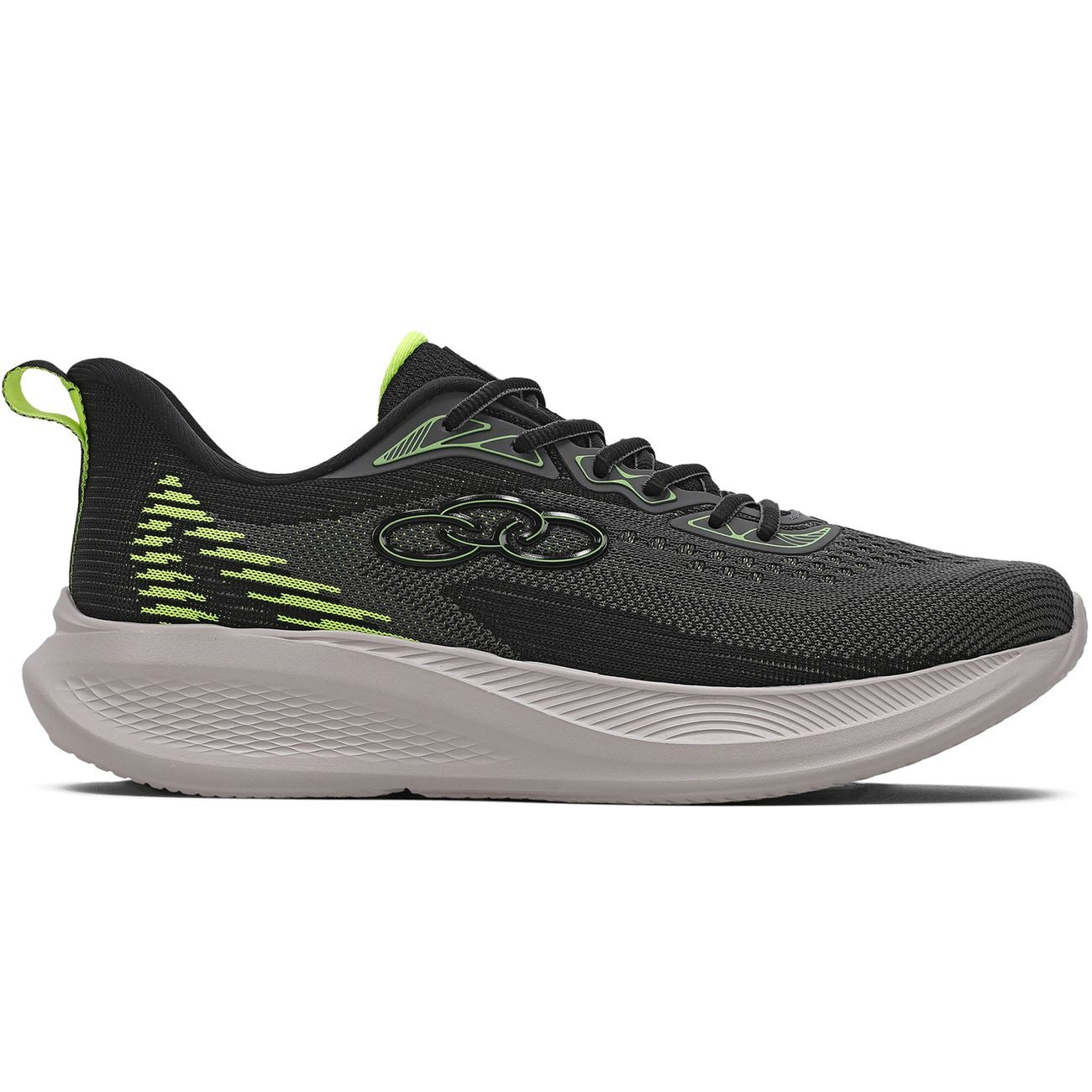 Zapatilla Hombre Nivel Gris/Verde