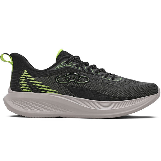 Zapatilla Hombre Nivel Gris/Verde