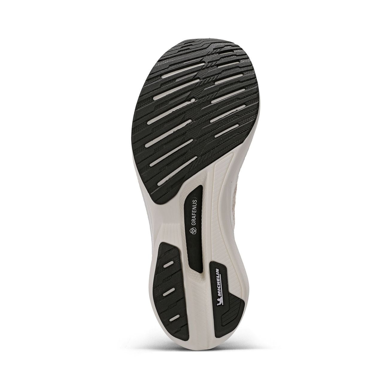 Zapatilla Running Hombre Corre Grafeno 3 Celeste/Rojo/Arena