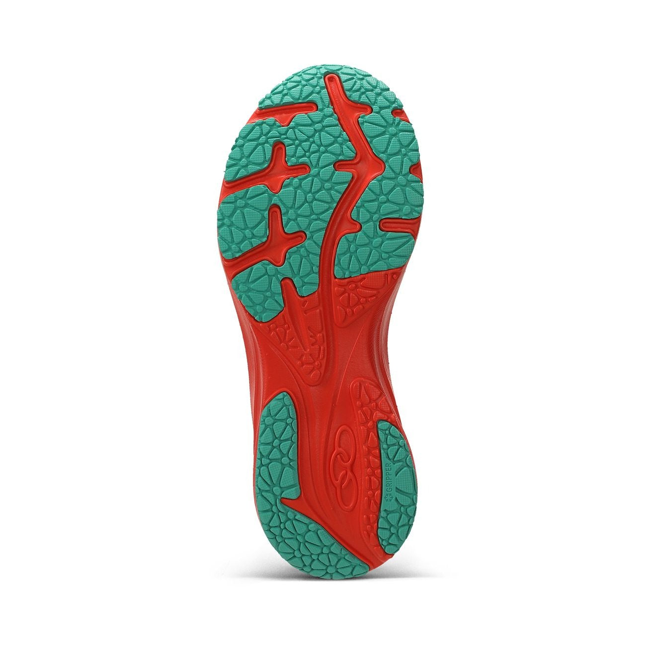 Zapatilla Running Hombre Corre 4 Celeste/Rojo/Arena