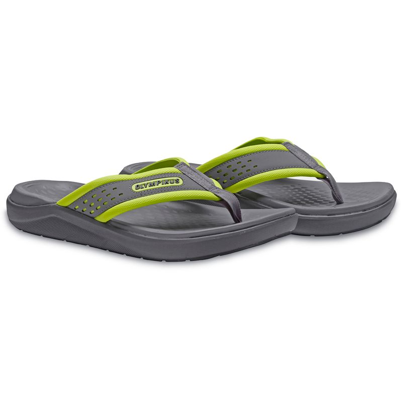 Sandalia Mujer Olympikus 921 Gris/Verde