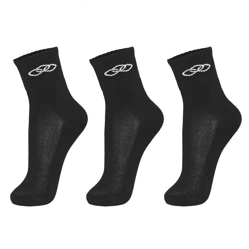 TRIPACK CALCETINES MEDIOS NEGRO HOMBRE