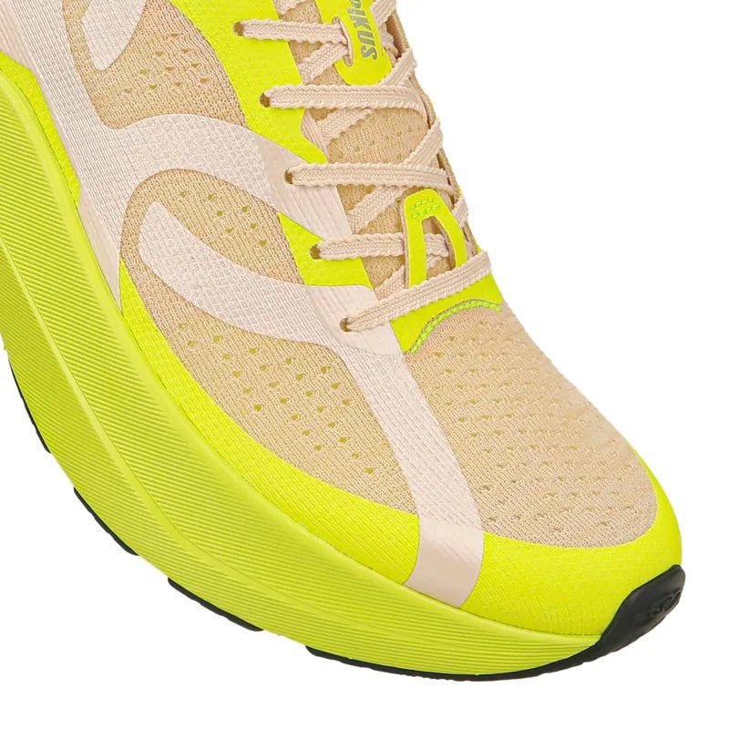 Zapatilla Running Mujer CORRE 5 Arena/Amarillo