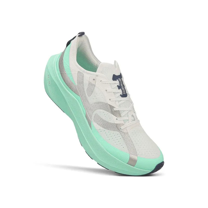 Zapatilla Running Hombre CORRE 5 Blanco/Verde Menta