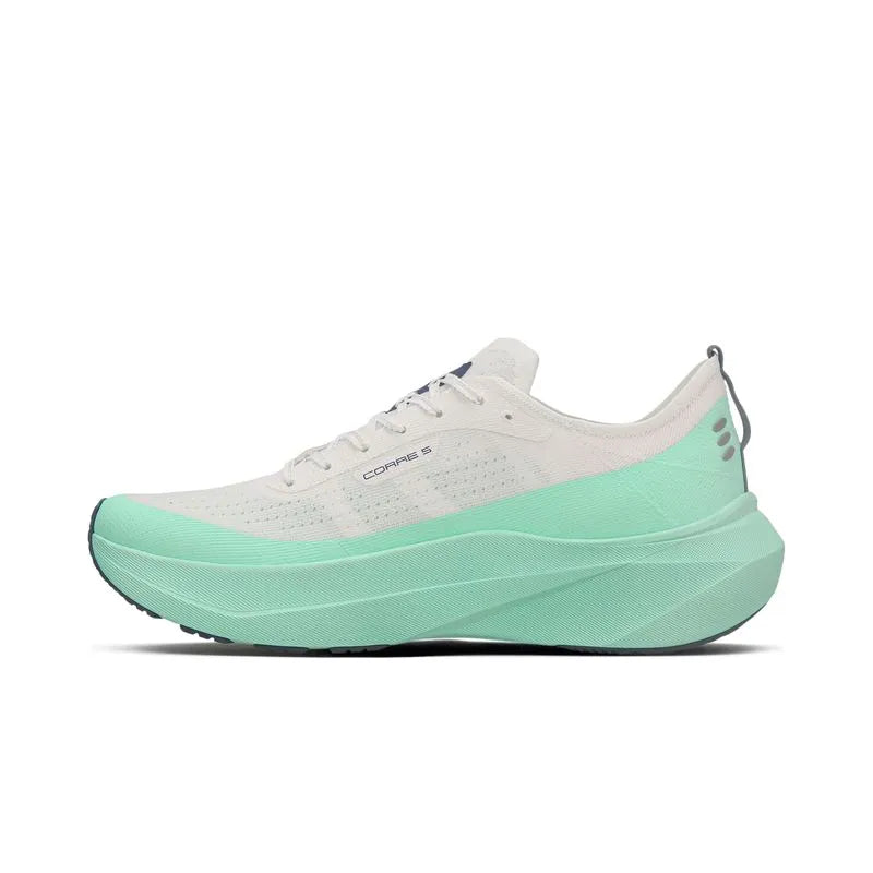 Zapatilla Running Hombre CORRE 5 Blanco/Verde Menta