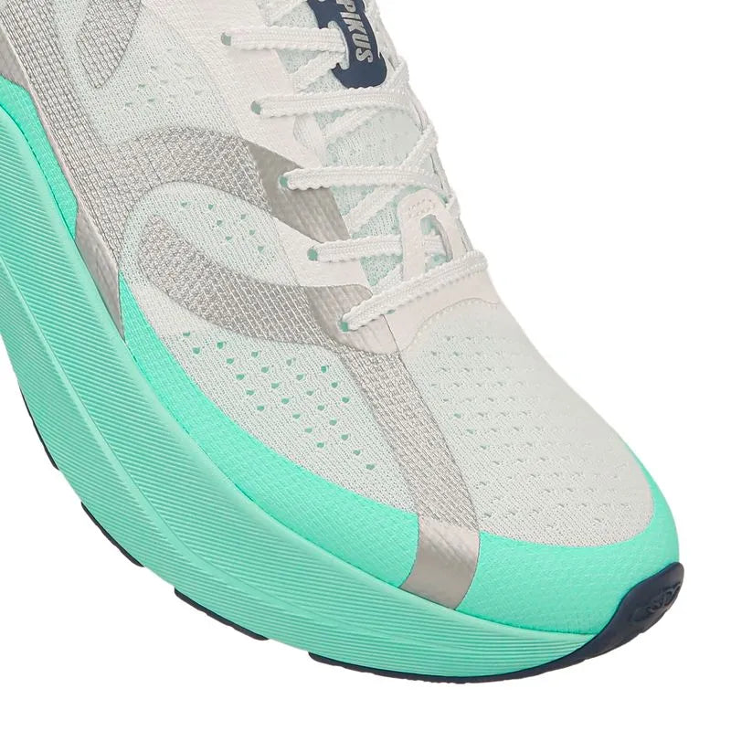 Zapatilla Running Hombre CORRE 5 Blanco/Verde Menta