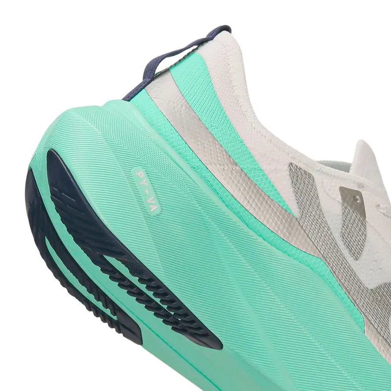 Zapatilla Running Hombre CORRE 5 Blanco/Verde Menta