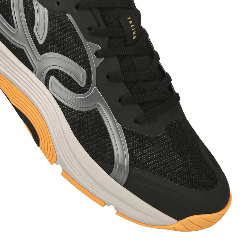 Zapatilla Hombre TREINO Negro/Naranja