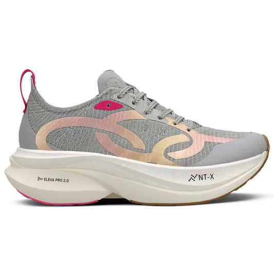 Zapatilla Running Mujer CORRE GRAFENO 3 Plateado/Multi