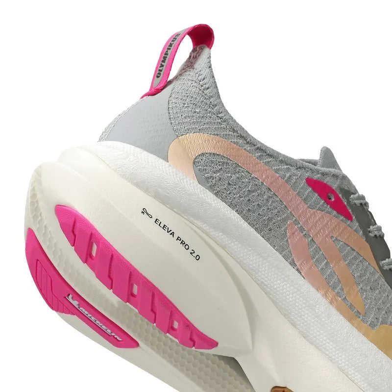 Zapatilla Running Mujer CORRE GRAFENO 3 Plateado/Multi