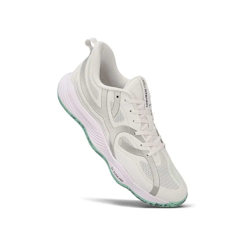 Zapatilla Voleibol Mujer QUADRA 2 Blanca/Verde