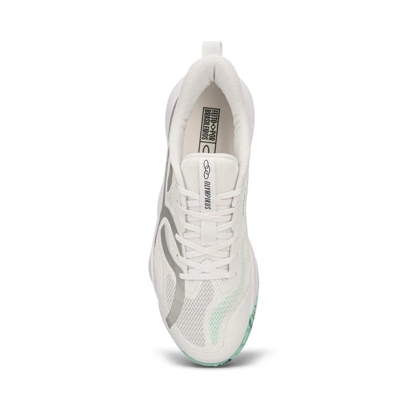 Zapatilla Voleibol Mujer QUADRA 2 Blanca/Verde