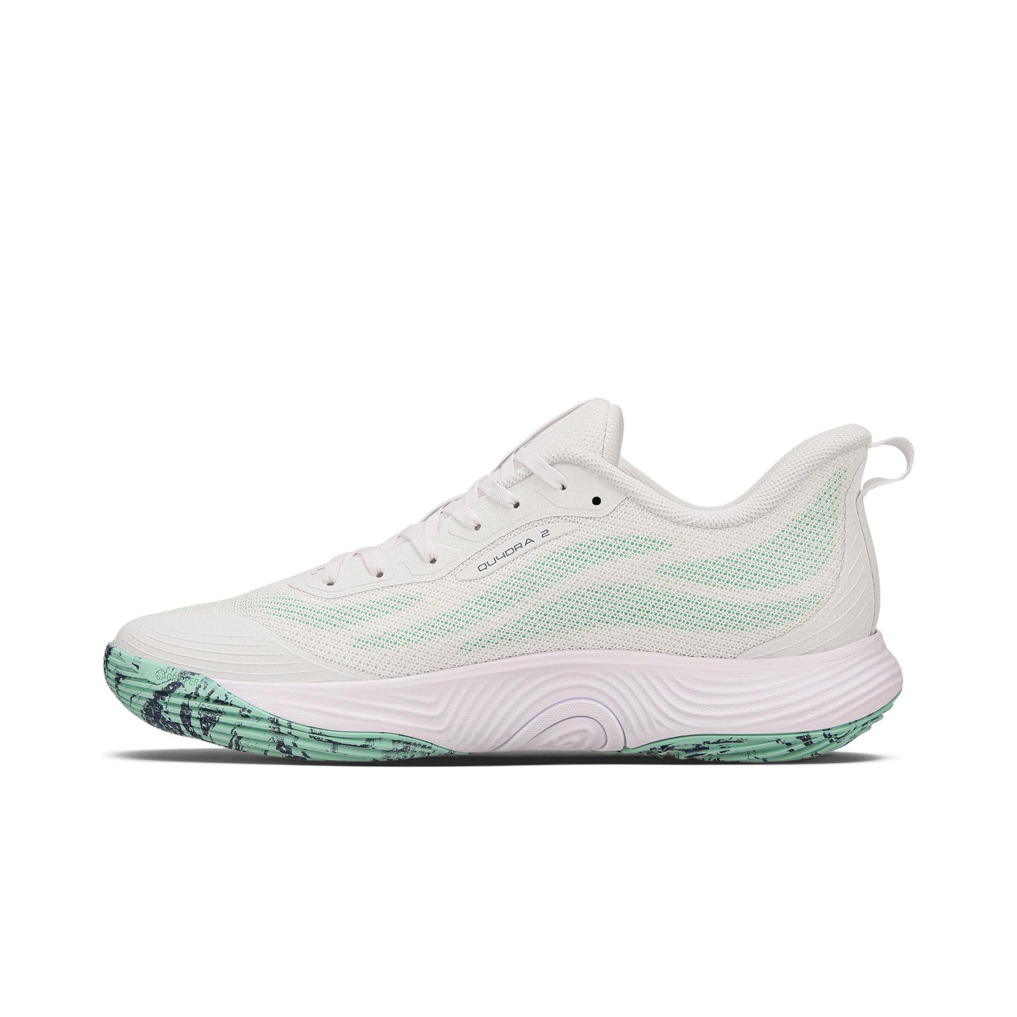 Zapatilla Voleibol Mujer QUADRA 2 Blanca/Verde