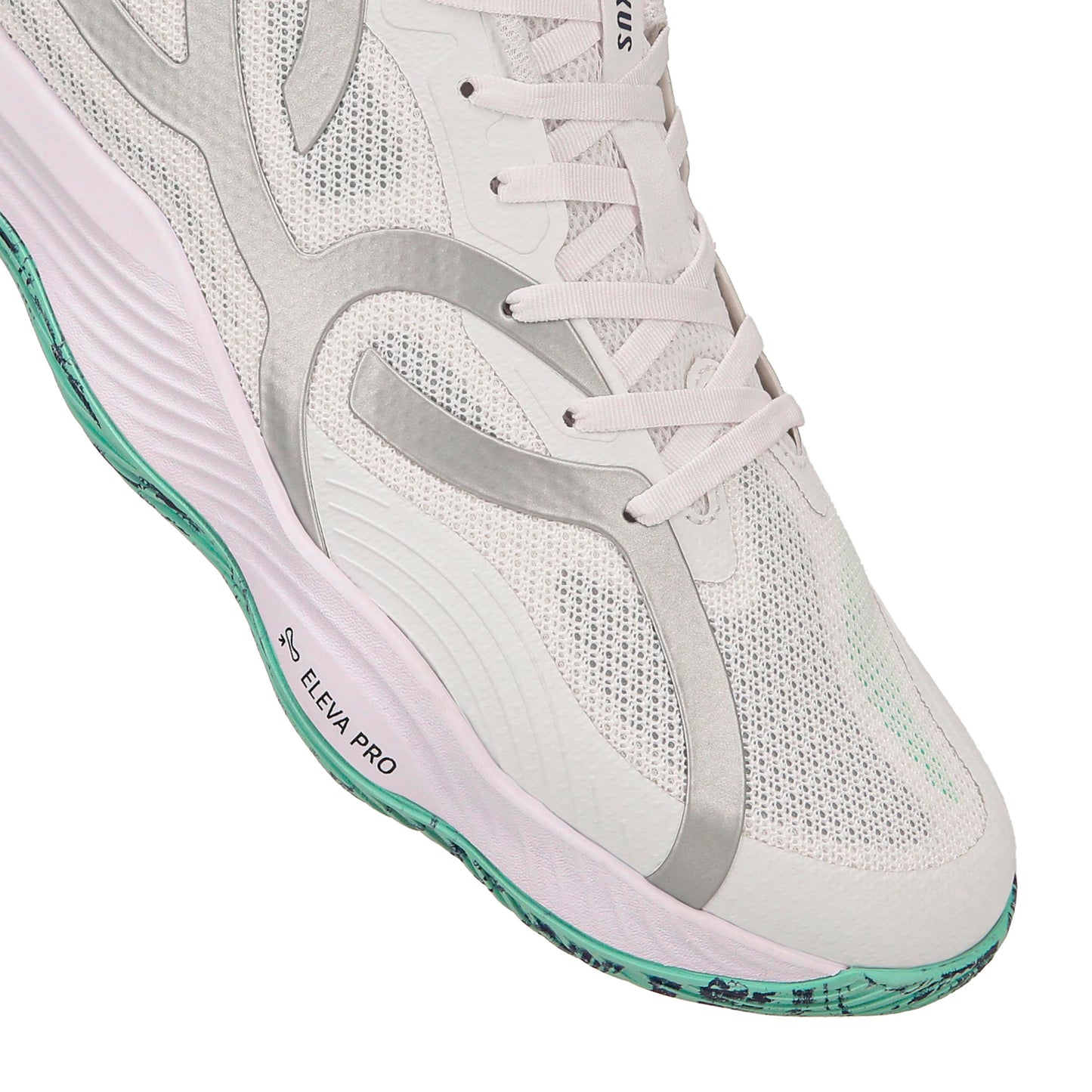 Zapatilla Voleibol Mujer QUADRA 2 Blanca/Verde