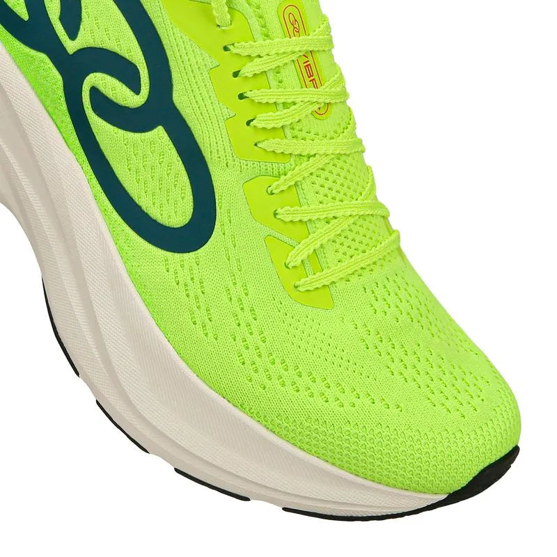 Zapatilla Running Hombre Vibra Verde Limón