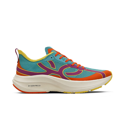 Zapatilla Running Hombre Corre 4 Celeste/Multi