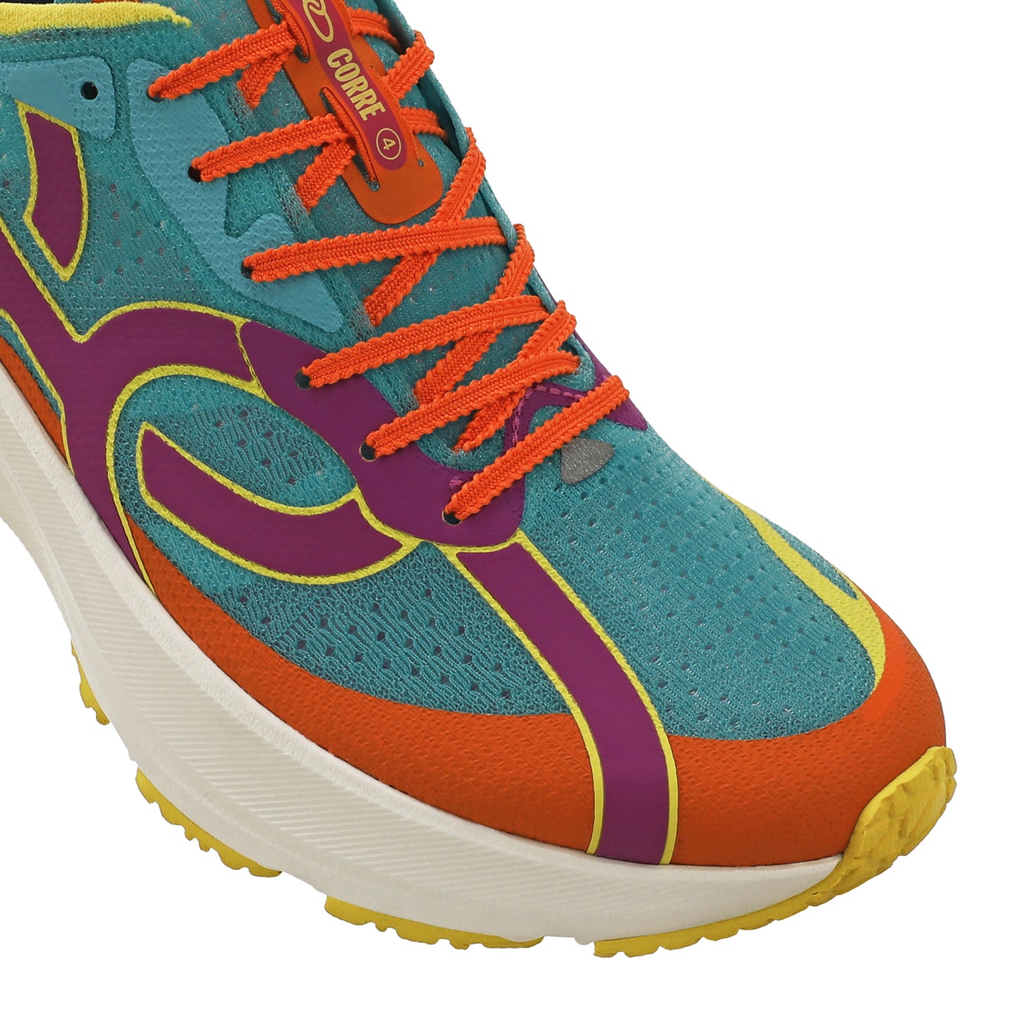 Zapatilla Running Hombre Corre 4 Celeste/Multi