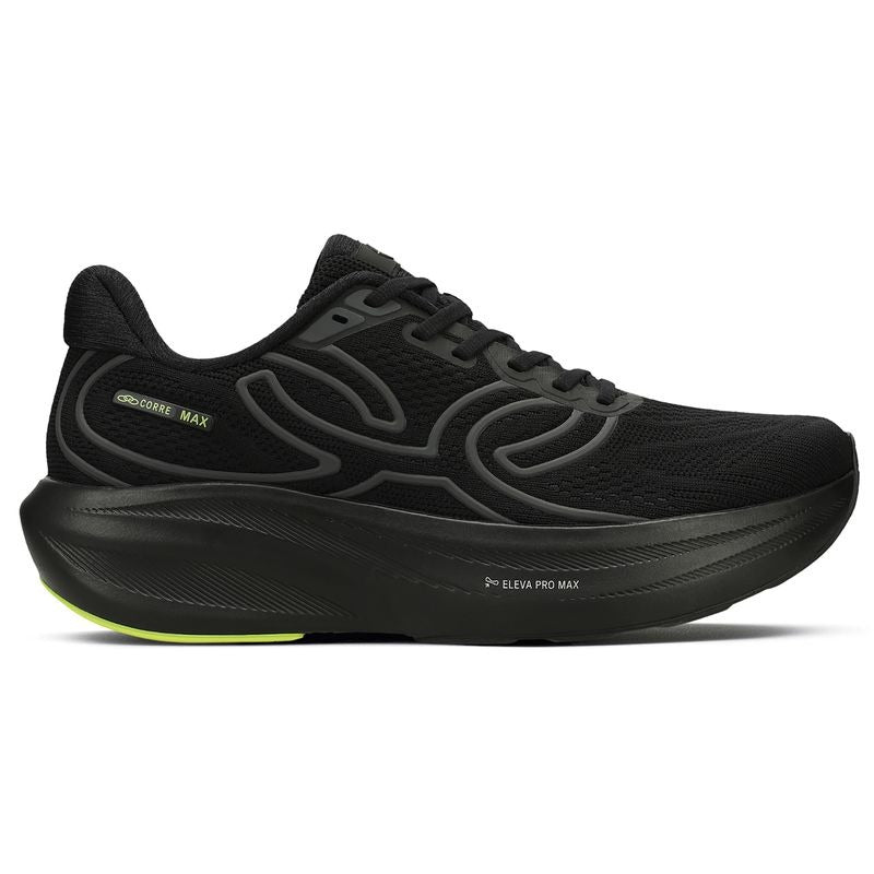 Zapatilla Running Mujer Corre MAX Negra