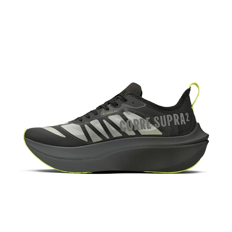 Zapatilla Running Mujer Corre SUPRA 2 Gris Oscuro