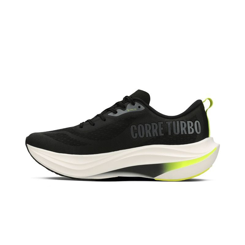 Zapatilla Running Hombre Corre TURBO Negra