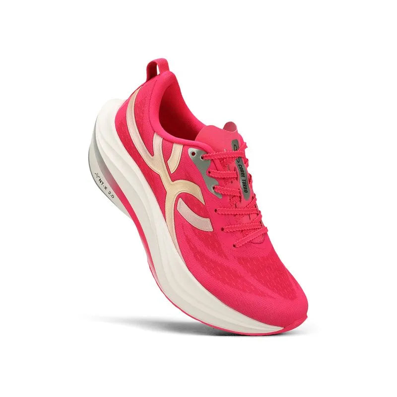 Zapatilla Running Mujer CORRE TURBO Rosado/Multi