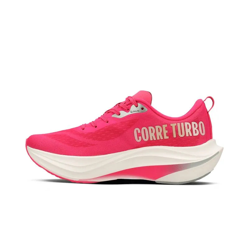 Zapatilla Running Mujer CORRE TURBO Rosado/Multi