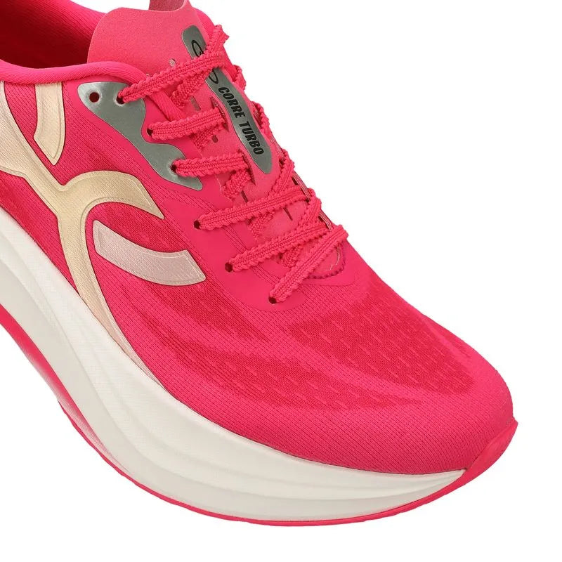 Zapatilla Running Mujer CORRE TURBO Rosado/Multi