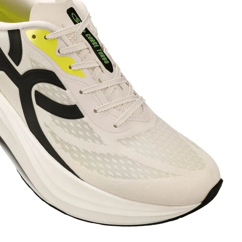 Zapatilla Running Mujer CORRE TURBO Arena/Negro