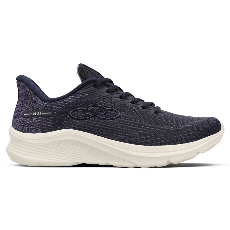 Zapatilla Hombre Delta Azul Marino/Morado