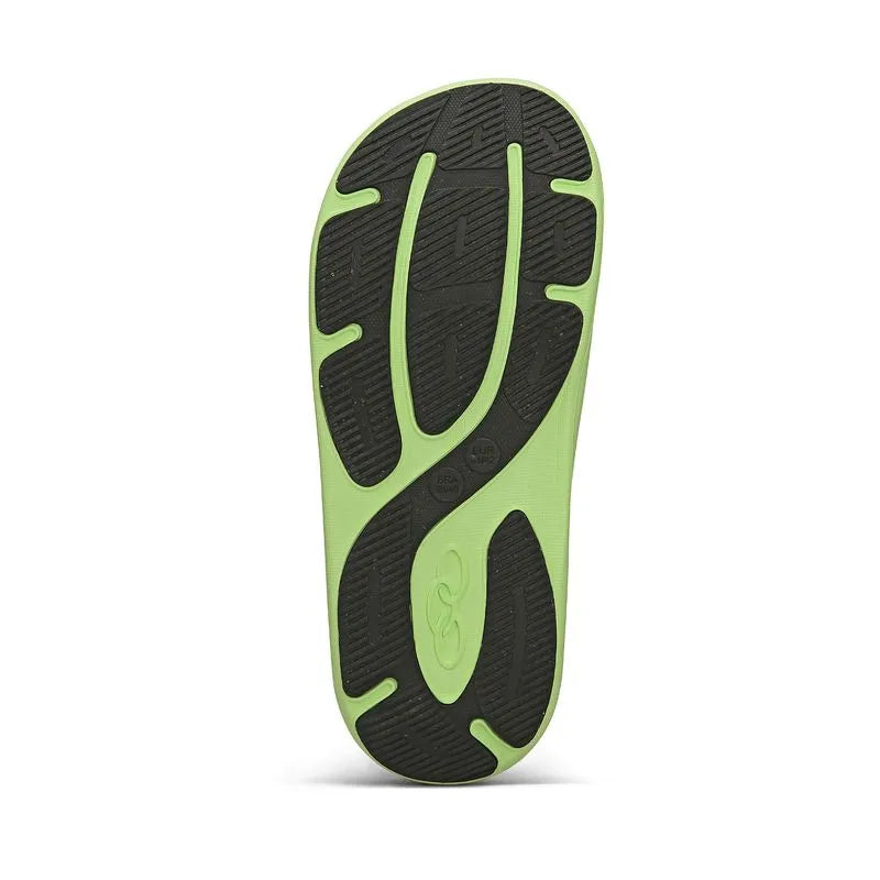 Slide Hombre Pleno Lima/Negro