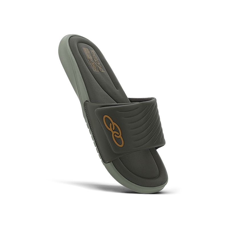 Slide Hombre Melbourne 2 Verde Militar