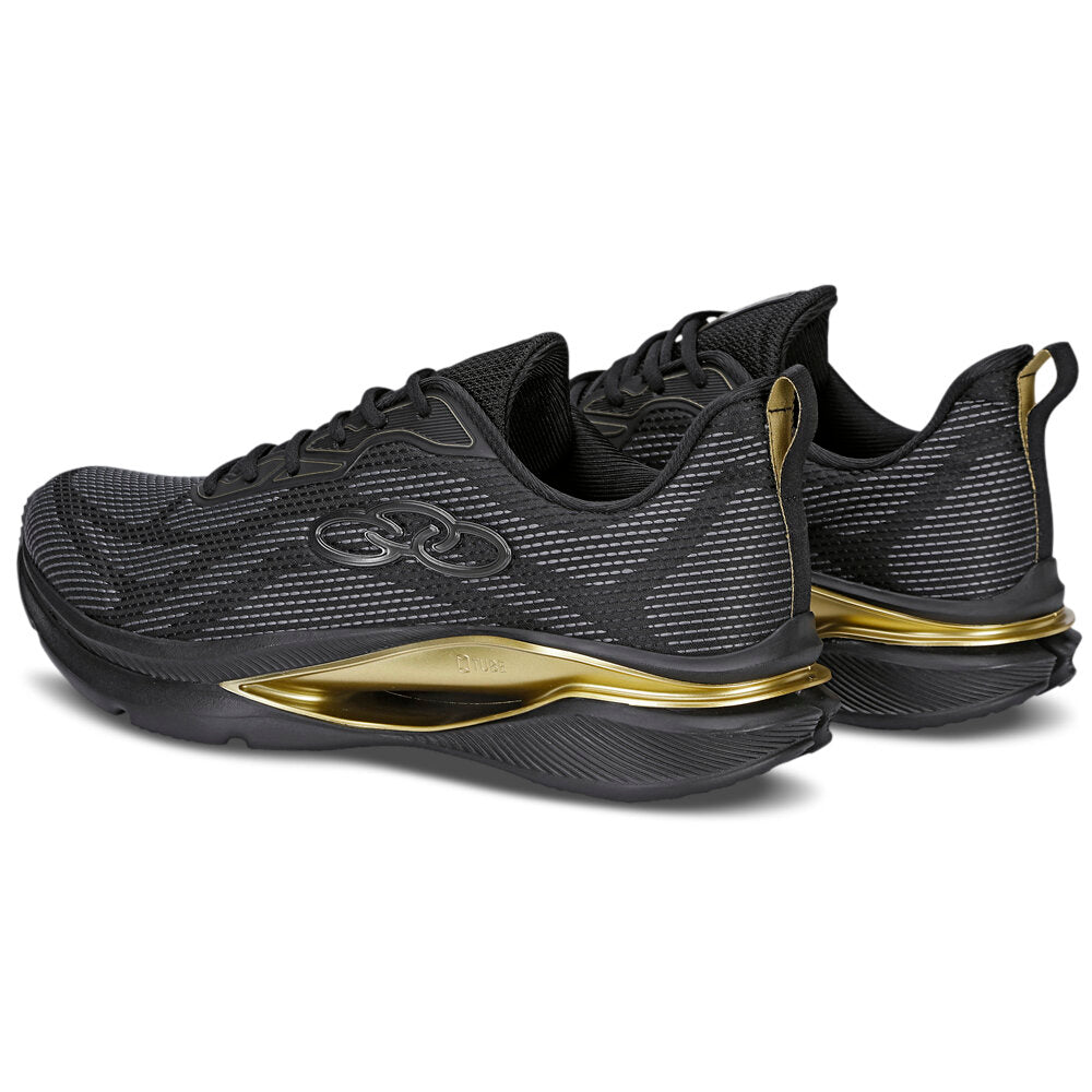 Zapatilla Hombre Lusion Negro/Dorado