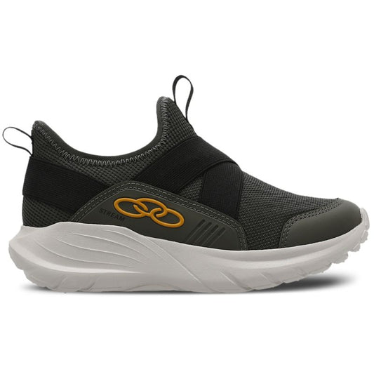 Zapatilla Infantil Stream Infantil Verde Militar
