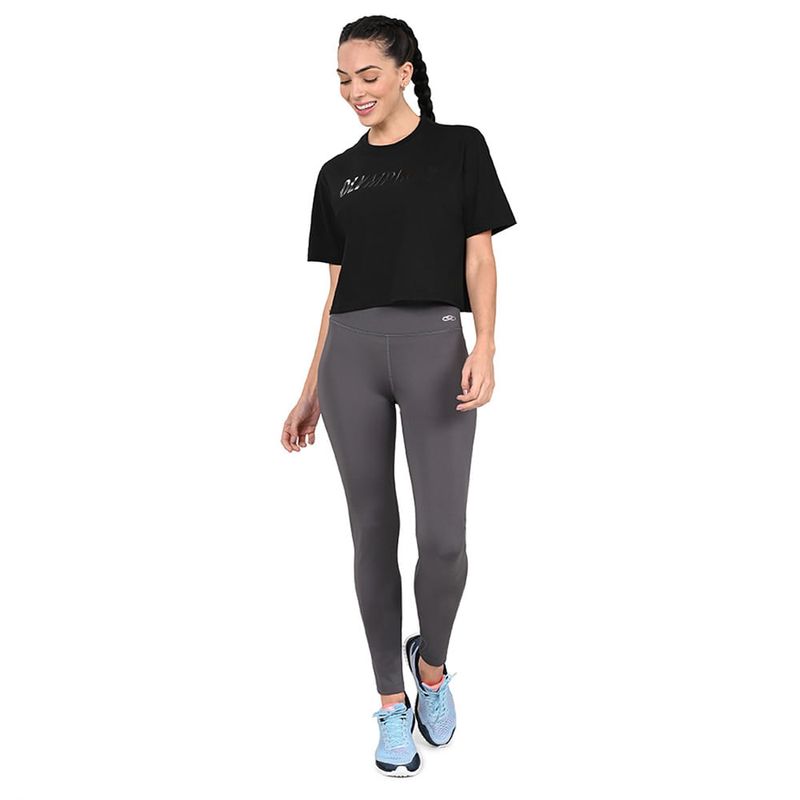 POLERA BOX NEGRO MUJER