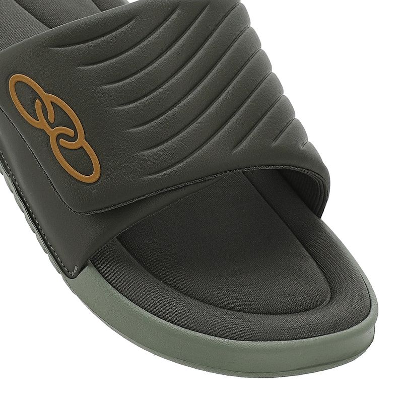 Slide Hombre Melbourne 2 Verde Militar