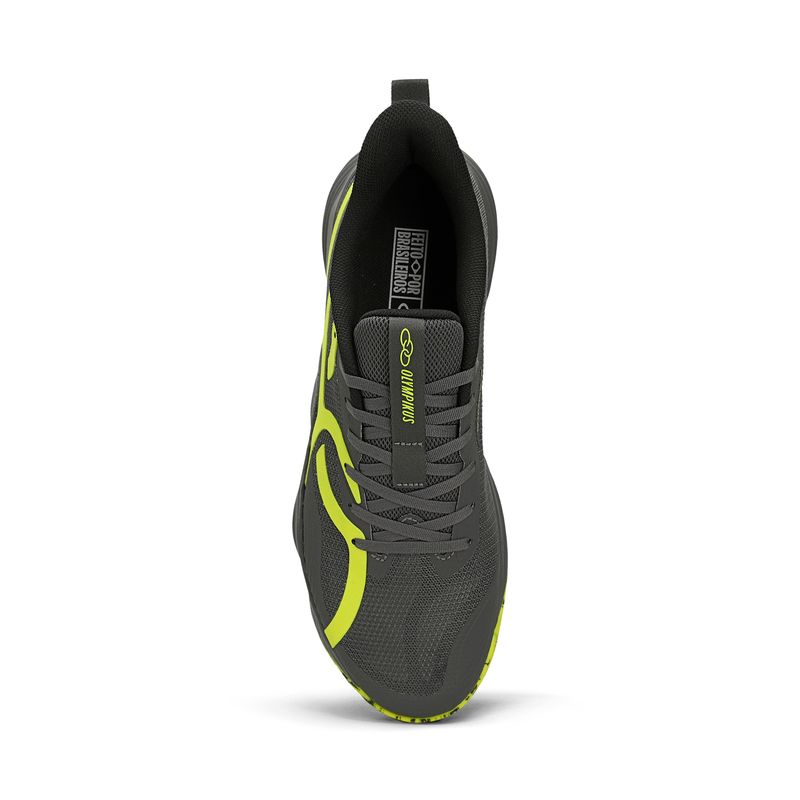 Zapatilla Voleibol Mujer QUADRA 2 Gris/Amarillo