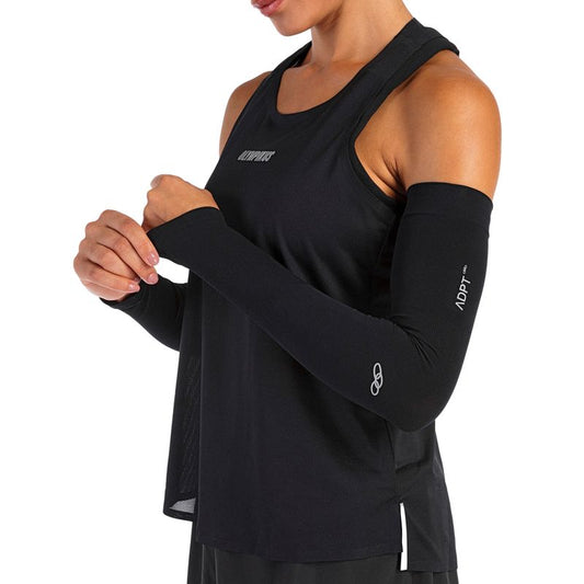 MANGAS RUNNING UNISEX NEGRO
