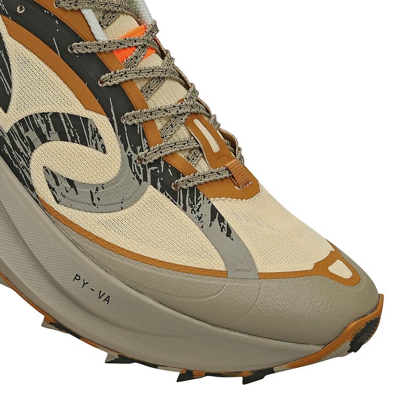 Zapatilla Mujer Trail Running CORRE TRILHA 3 Crema/Multi