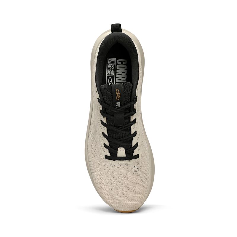 Zapatilla Running Hombre Nuvem Arena/Negro