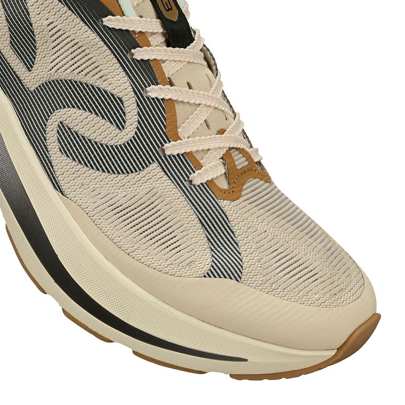 Zapatilla Running Mujer CORRE VENTO 3 Algodón/Negro