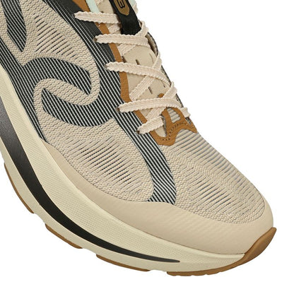 Zapatilla Running Mujer CORRE VENTO 3 Algodón/Negro