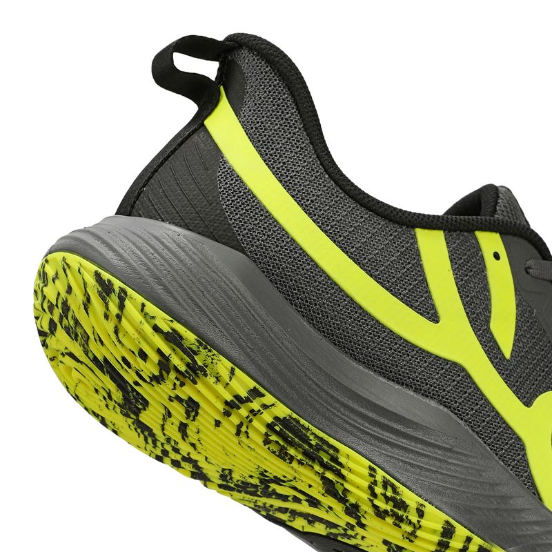 Zapatilla Voleibol Hombre QUADRA 2 Gris/Amarillo