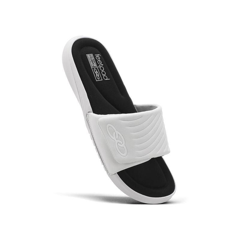 Slide Hombre Melbourne 2 Blanco/Negro