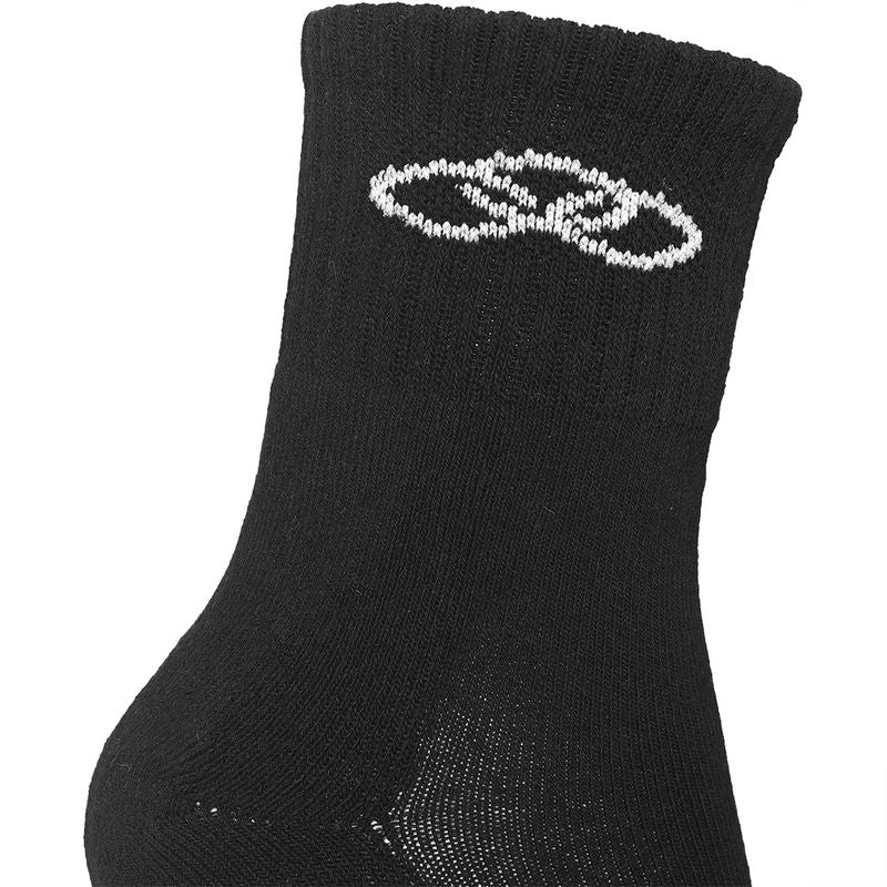 TRIPACK CALCETINES MEDIOS NEGRO HOMBRE