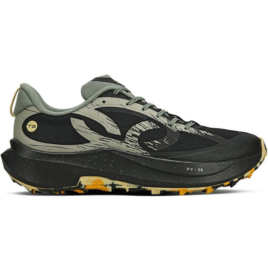 Zapatilla Running Hombre CORRE TRILHA 3 Negro/Musgo