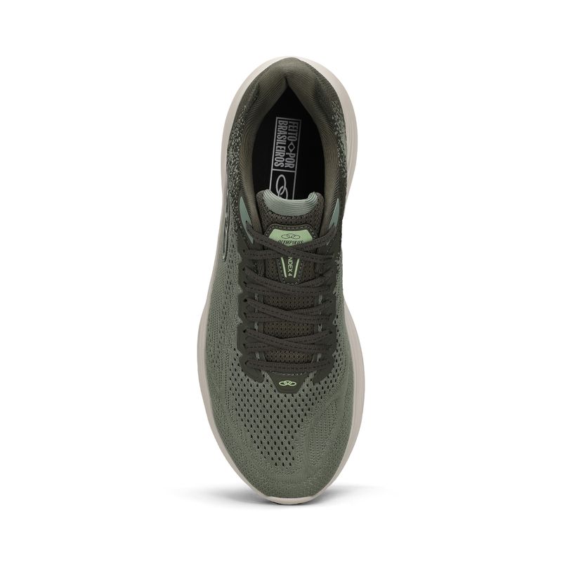Zapatilla Hombre Index 4 Verde Militar
