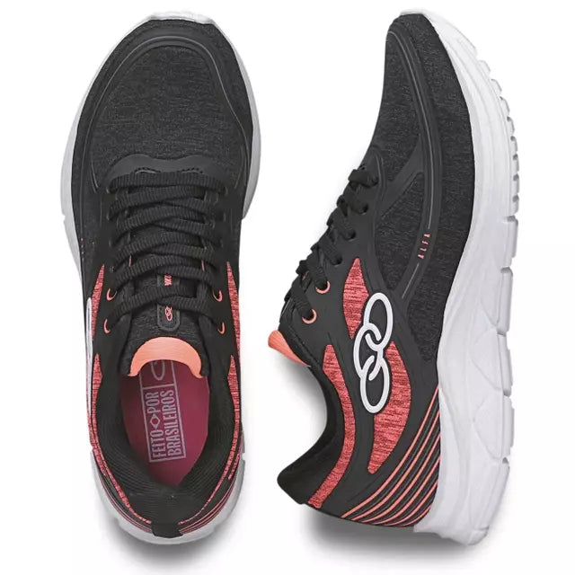 Zapatilla Mujer Alfa Negro