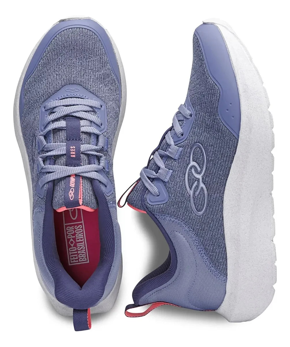 Zapatilla Mujer Ares Celeste