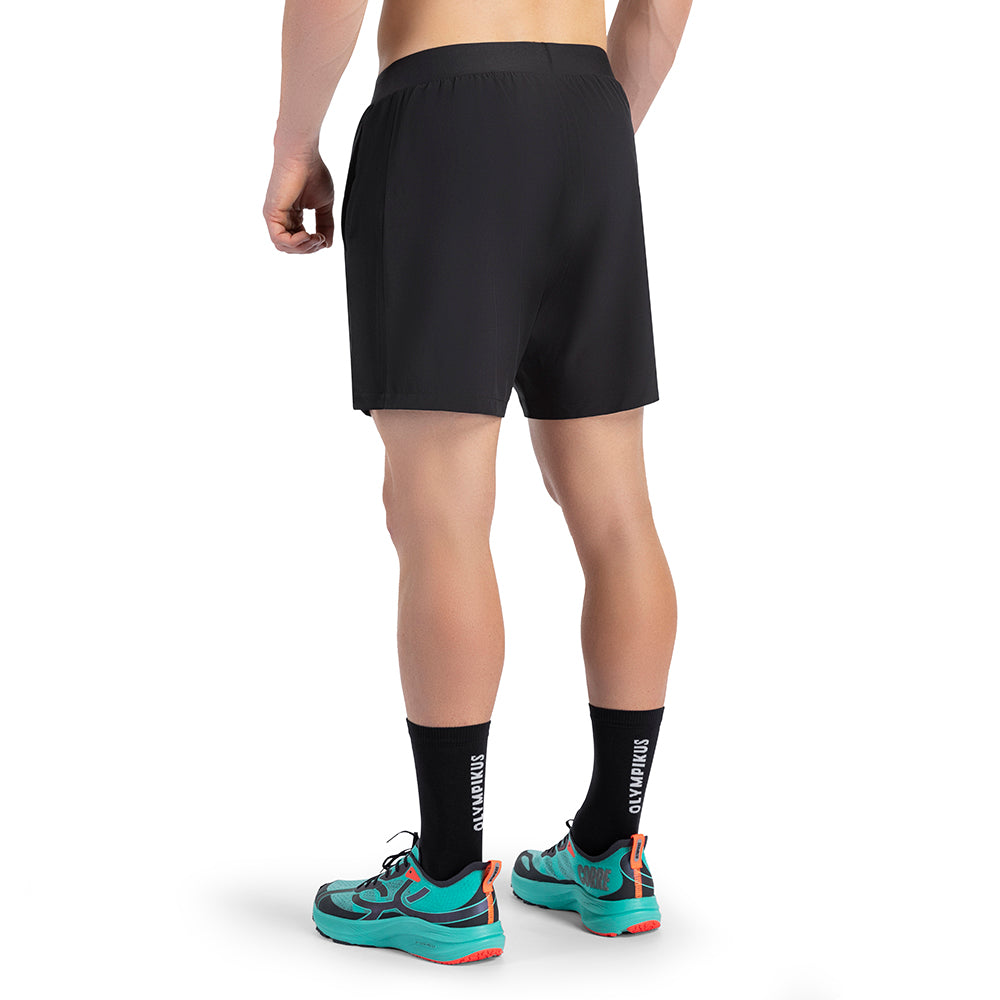 SHORT CON CALZA INTERNA NEGRO HOMBRE