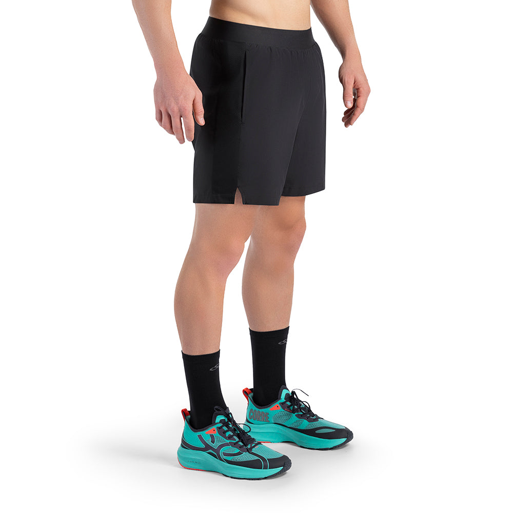 SHORT CON CALZA INTERNA NEGRO HOMBRE